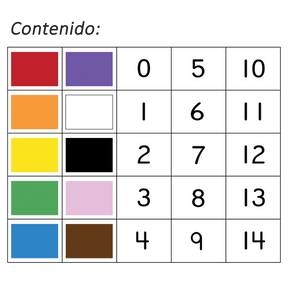 Haka Números y Colores 1
